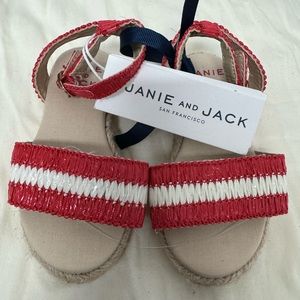 NWT Janie and jack sandal